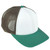 Mossy Oak White Green Brown Trucker Mesh Adult Snapback Blank Solid Hat Cap