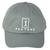 PGA Tour Golf Professional Moisture Wicking Quiet Gray Curved Bill Adult Hat Cap