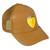 Scuderia Ferrari Shield Logo Car Automobile Adjustable Brown Curved Bill Hat Cap