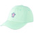 Save The Fishies Turtle Sea Unisex Cotton Adjustable Mint Curved Bill Hat Cap