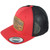 Republic California USA 1850 Red Black Adjustable Patch Mesh Trucker Hat Cap