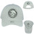 Guadalajara Jalisco Mexico City Shield Gray Adjustable Curved Bill Gorra Hat Cap