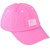 United States USA Flag Relaxed Womens Ladies Pink Curved Bill Adjustable Hat Cap