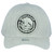 Michoacan Mexico City State Shield Gray Adjustable Curved Bill Gorra Hat Cap