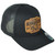 Republic California USA 1850 Black Adjustable Adults Patch Mesh Trucker Hat Cap