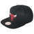 NBA Mitchell Ness Chicago Bulls Original Fit Black Snapback Flat Bill Hat Cap