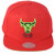 NBA Mitchell Ness Chicago Bulls Original Fit Red Snapback Flat Bill Hat Cap