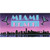 Miami Beach Martini Velour Novelty Beach Towel 30x60 City Drinks Accessories