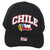 Chile South America Country Black Curved Bill Adjustable Adults Men Hat Cap