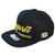 Nayarit  Fuerte Y Poderoso Mexico Flag Adjustable Flat Bill Black Gorra Hat Cap