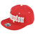 City Compton Cali Los Angeles California Red Snapback Flat Bill Brim Hat Cap