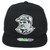 El Chapo Guzman 701 Legend Mexico Flag Snapback Flat Bill Black Silver Hat Cap