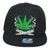 Headlines Marijuana Weed Leaf Smoke Smoking Pot Adult Flat Bill Snapback Hat Cap