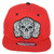 Dia De Muertos Skulls Mexico Tradition Adjustable Flat Bill Adults Red Hat Cap