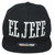 El Jefe Chapo Guzman Legend Mexico Shield Snapback Flat Bill Silver Hat Cap