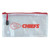 NFL Kansas City Chiefs Clear Zippered Pencil Pouch Bag Sports Fan School Office