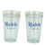 Modelo Especial Cerveza Set of Two 16oz Pint Glasses Beer Cup Beverage Clear