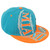Miami Florida Dolphins Theme Helmet Football Adjustable Two Color Adults Hat Cap