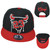 Chicago City Bulls Theme Horns Fly Football Flat Bill Snapback Adults Hat Cap