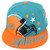 Miami Florida Dolphins Theme Helmet Football Snapback Flat Adults Men Hat Cap