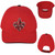 NCAA Captivating Louisiana Ragin Cajuns Red Curved Adjustable Adults Men Hat Cap