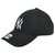 MLB Fan Favorite New York Yankees Adults Men Black Structured Adjustable Hat Cap