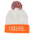 NCAA TOW Clemson Tigers Orange White Adult Pom Pom Winter Cuffed Knit Beanie Hat