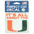 NCAA Miami Hurricanes It's All About The U Perfect Cut Decal Sticker Sports 4x4