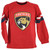 NHL Adidas Florida Panthers Hockey Youth Boys Long Sleeve Red Tshirt Tee