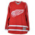 NHL Detroit Red Wings Hockey Jersey Shirt Size Men Adults Red Long Sleeve