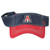 NCAA Zephyr Arizona Wildcats Curved Bill Two Colors Adjustable Sun Visor Hat