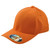 Yupoong Orange Flex Fit Large/X-Larg Men Curved Bill Blank Plain Stretch Hat Cap