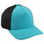 American Needle Mako Black Pool Blue Snapback Cooling Neoprene Mesh Hat Cap