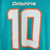 NFL Miami Dolphins Tyreek Hill #10 Teal Nike On Field Kids Youth Jersey Large