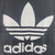 Adidas Original Brand Logo Adults Black Short Seeve Crew Neck Tshirt Tee Large