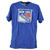NHL New York Rangers Royal Short Sleeve Crew Neck Men Adults Tshirt Tee