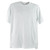 White Dry Fit Vent Plain Solid Blank Adults Men Loose Crew Neck Tshirt Tee