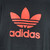 Adidas Original Brand Logo Mens Black Red Short Seeve Crew Neck Tshirt Tee Small