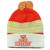 Nissin Cup Noodles Soup OFSA Adults Winter Knit Beanie Cuffed Pom Pom Hat