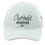 Crooks & Castles Co. Garment Washed White Rose Adjustable Curved Bill Hat Cap