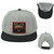 Pop Cult Street Fighter Logo Game Gray Black Flat Bill Snapback Adults Hat Cap