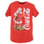 Coca Cola Santa Claus Red Drink Soda Christmas Men Adults Tshirt Tee