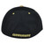 Warrior Winner 210 Fitted 7 1/4 - 7 5/8 Flat Bill Brand Hat Cap Lacrosse Black