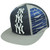 MLB NEW YORK YANKEES OLD SCHOOL FLAT BILL SNAP BACK HAT