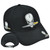 Stoned Bone Skull Pirate Sword Hat Cap Adjustable Acrylic Velcro Curved Bill
