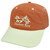 Caesars Palace Casino Inidiana Chariot Run Burnt Dark Orange Khaki Tan Hat Cap