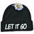 Disney Frozen Let It Go Song Princess Movie Cuffed Beanie Acrylic Knit Hat Toque