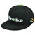 Mike And Ike Candy Brand Chewy Fruit Novelty Black Flat Bill Snapback Hat Cap