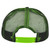 Trucker Flappy Bird Mesh Snapback Flat Bill Foam Neon Green Video Game Hat Cap