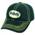 DC Comics Batman Juniors Rhinestone Girls Black Garment Wash Velcro Hat Cap